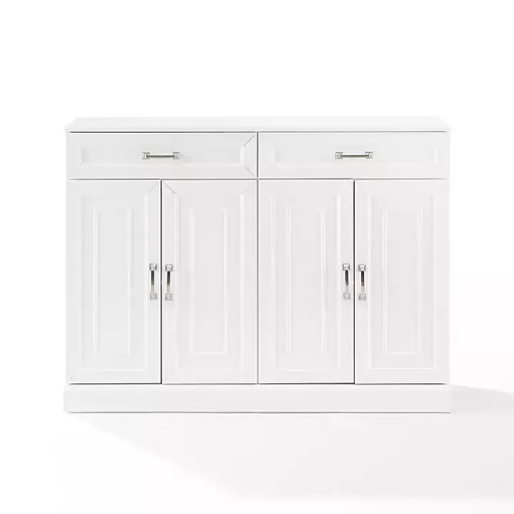 Outlet Wood Panel 4-Door Cabinet Cabinets & Sideboards