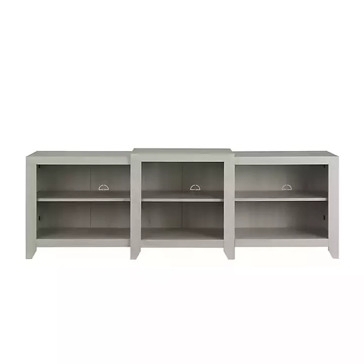 Shop Wood 6-Shelf Media Cabinet Tv Stands & Media Consoles