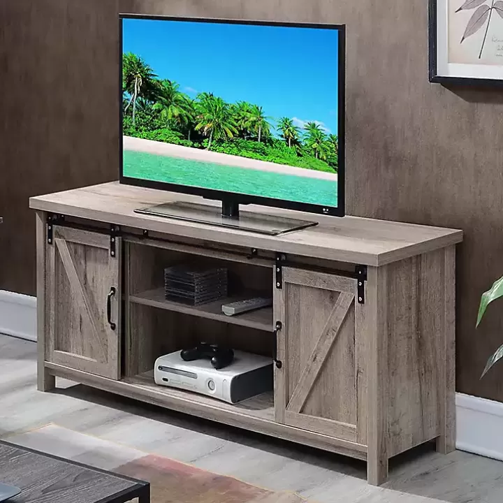 Online wash Russ Barn Door Media Cabinet Tv Stands & Media Consoles