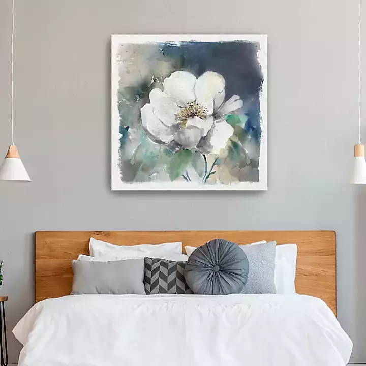 Sale Whitewashed Peony Canvas Art Print Canvas Art