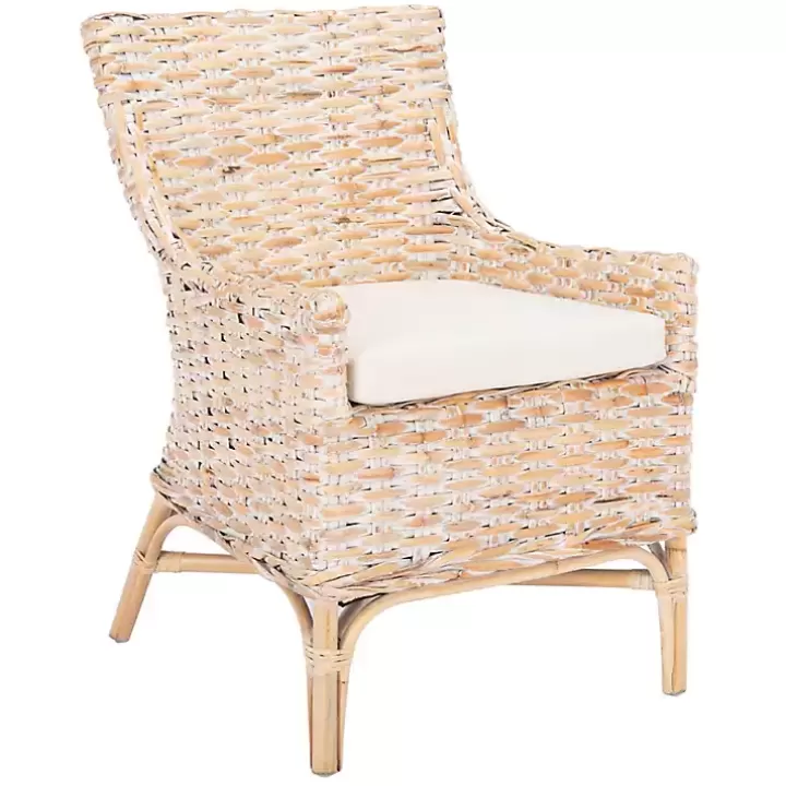 Cheap washed Rattan Cristen Accent Chair Accent Chairs