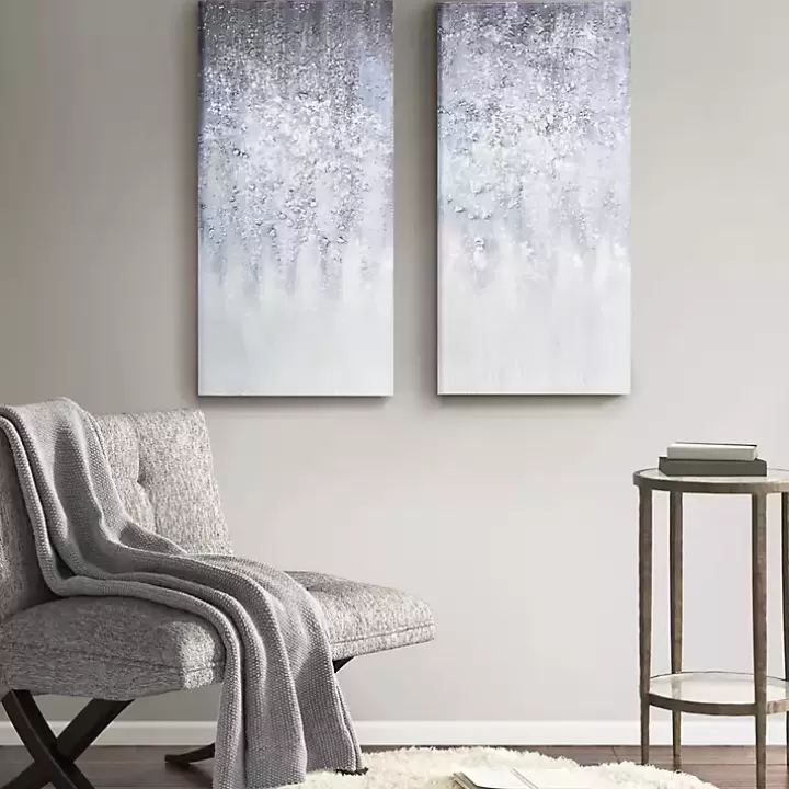 Cheap Winter Glaze Canvas Art Prints, Set of 2 Canvas Art