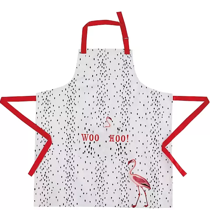 Cheap Woo Hoo Flamingo Apron Kitchen Accessories