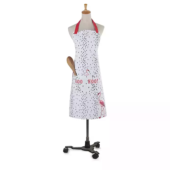 Cheap Woo Hoo Flamingo Apron Kitchen Accessories