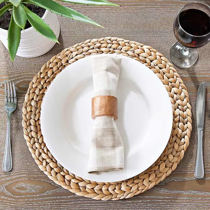 Clearance Woven Seagrass Round Placemat Table Linens