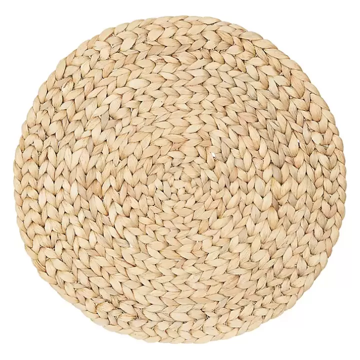 Clearance Woven Seagrass Round Placemat Table Linens