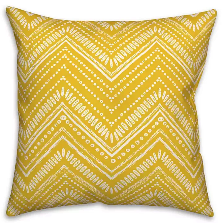 Cheap Chevron Dot Outdoor Pillow Outdoor Cushions & Pillows