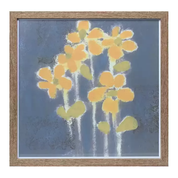 Flash Sale Yellow Floral Framed Art Print Framed Art