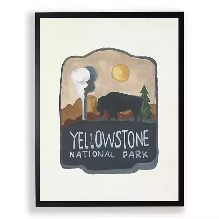 Discount Yellowstone National Park Framed Art Print Framed Art